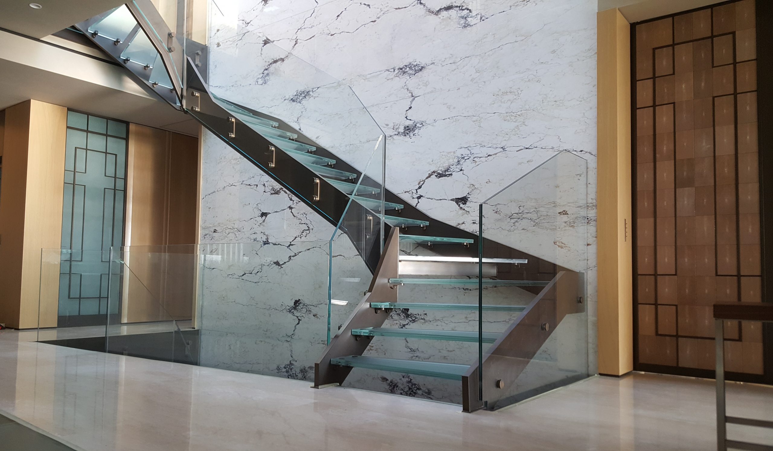 Glass Stairs